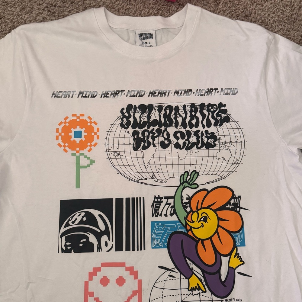 Billionaire Boys Club White Tee